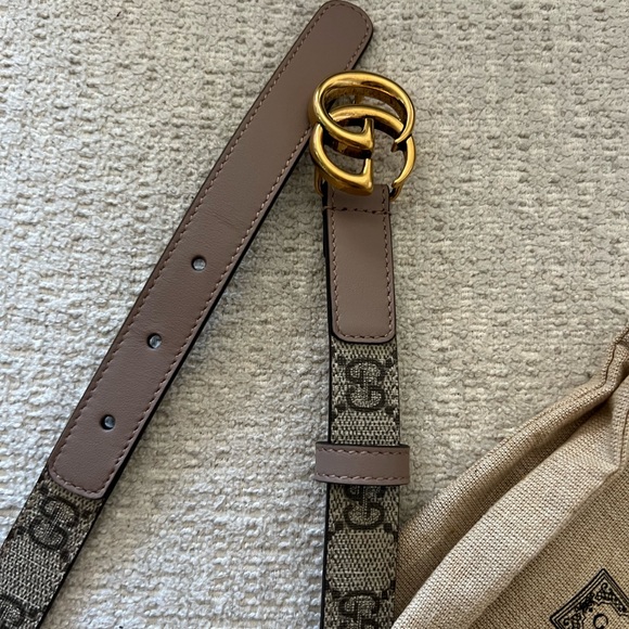 GUCCI GG MARMONT THIN BELT - Picture 4 of 8